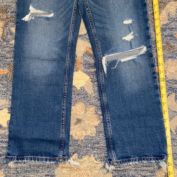 Abercrombie Erin Ankle Straight Ultra High Rise Jeans - Picture 5 of 13